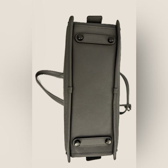 Coach Dreamer Mixed 33094 Leather Heather Grey/ Silver Bag - Picture 5 of 11